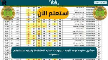 «بشرى سارة» موعد نتيجة الدبلومات الفنية 2024/2025 وكيفية الاستعلام بسهولة
